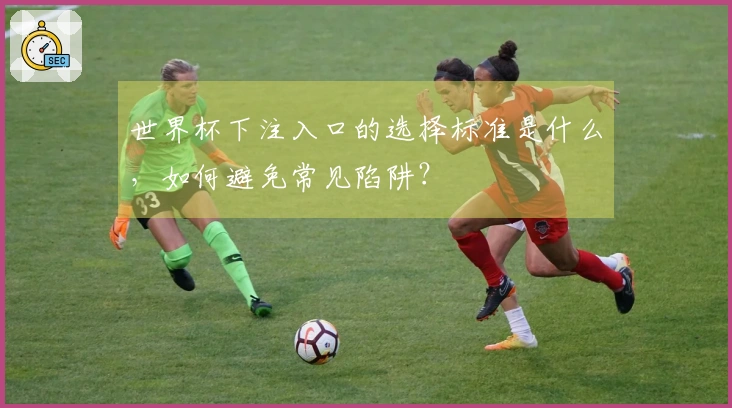 世界杯下注入口的选择标准是什么,如何避免常见陷阱?